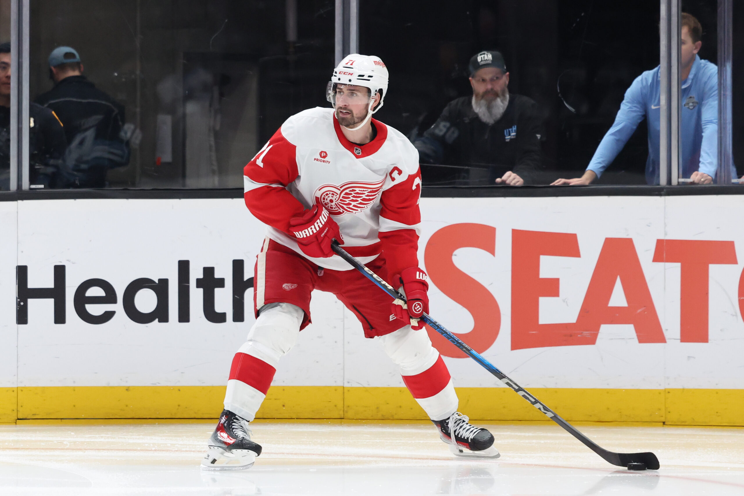 NHL Notebook: Dylan Larkin requests trade from Red Wings, Oilers open to moving Darnell Nurse