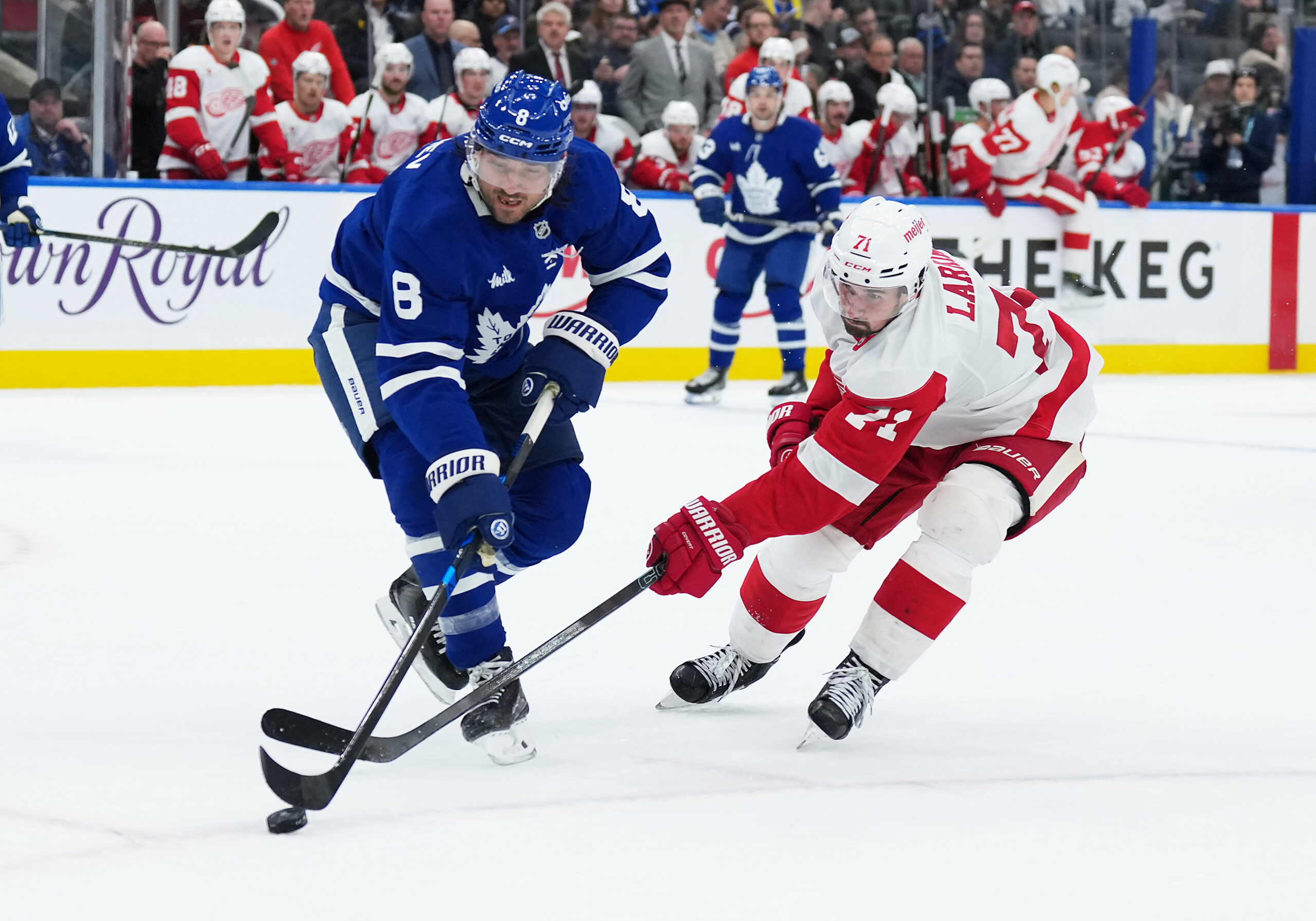 Around the NHL: Yzerman throws cold water on Larkin trade, Blue Jackets’ Werenski linked to 8 teams