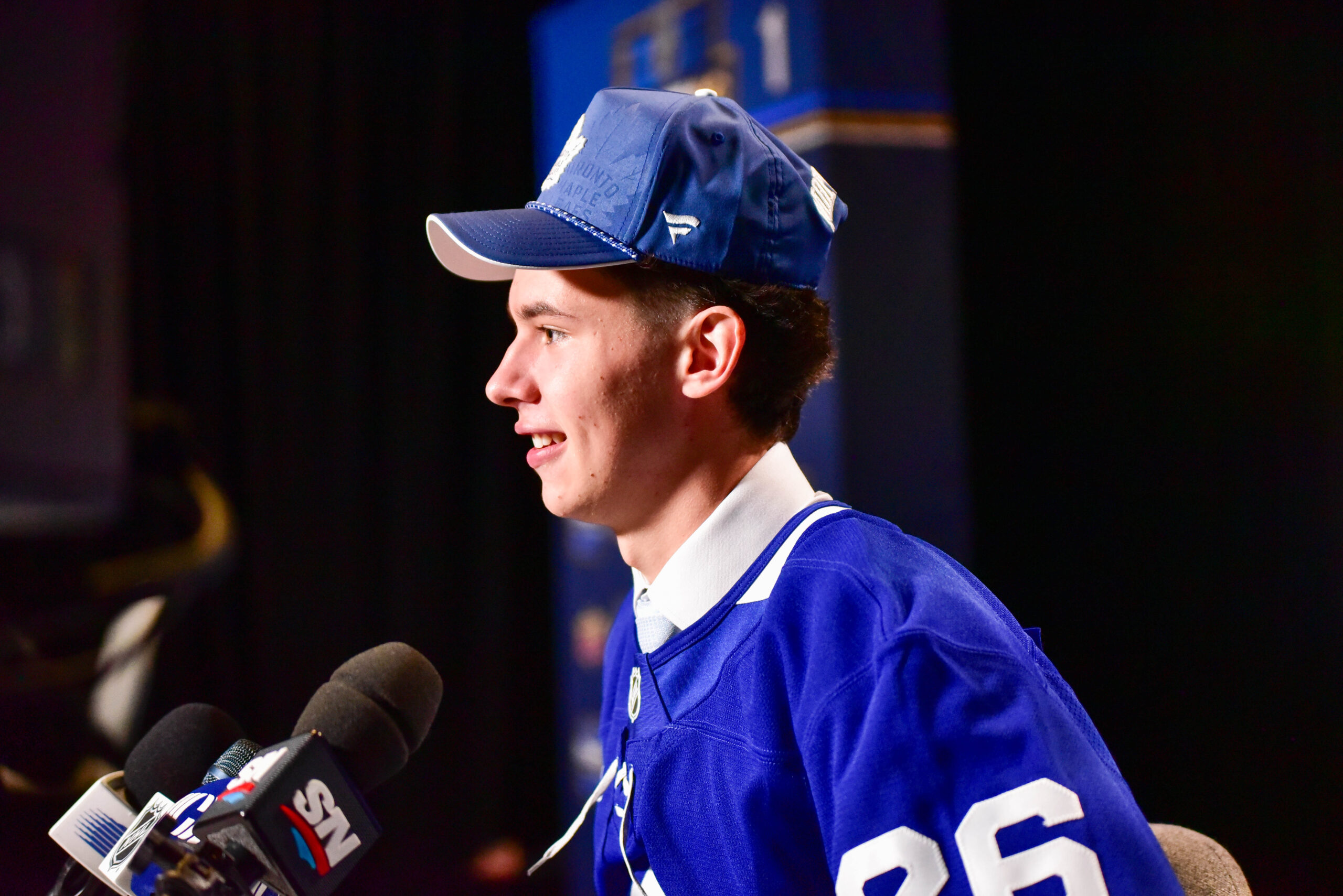 Alexander Bilecki believed Leafs would select him in NHL Draft: ‘I knew they didn’t think too badly of me’
